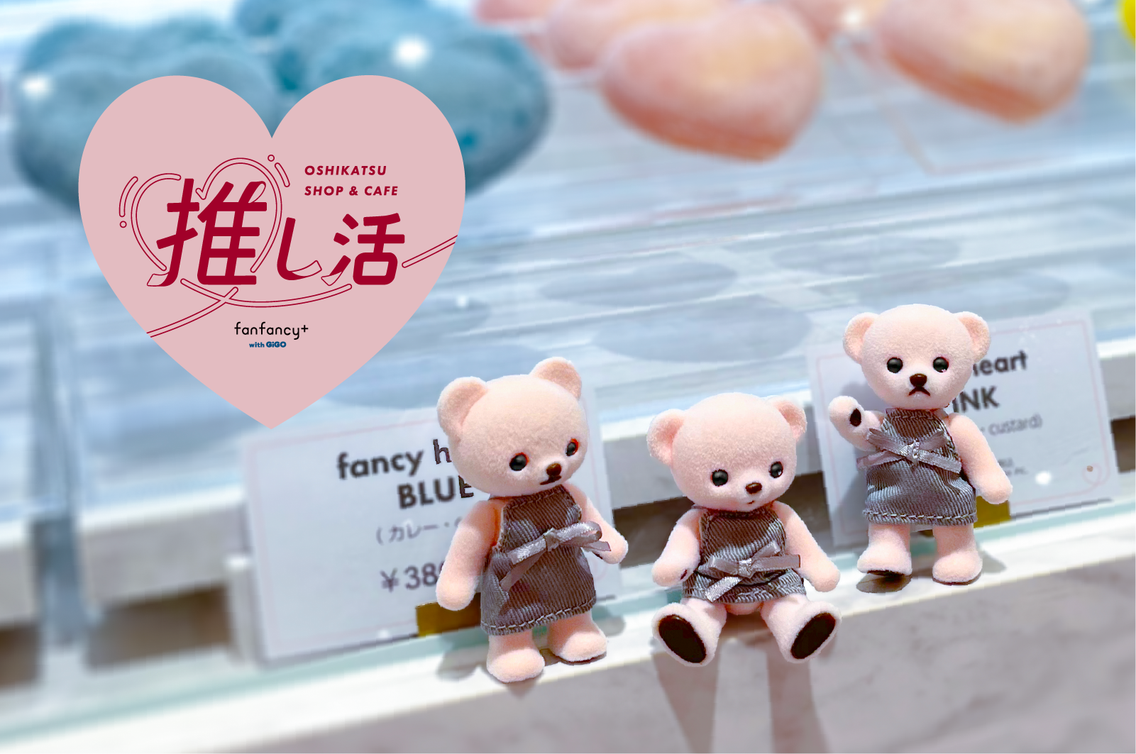 fanfancy+ with GiGO×Honeybear」オリジナルデザインハニーベア販売の