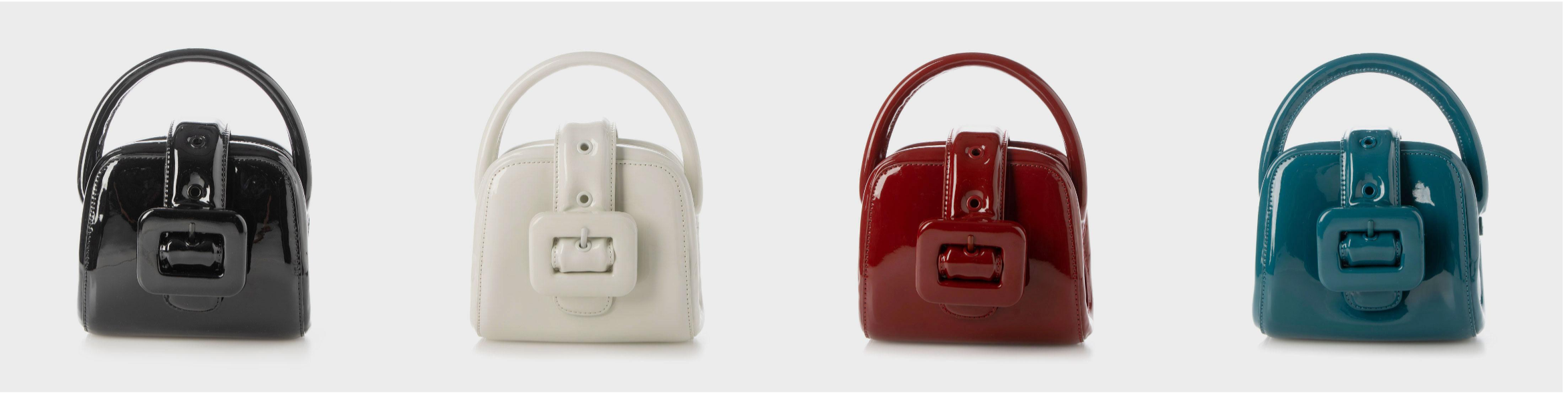 CHARLES & KEITH Lula ルラ パテントベルトバッグ　新品未使用 CHARLES&KEITH Lula ルラ パテントベルトバッグ - メルカリ