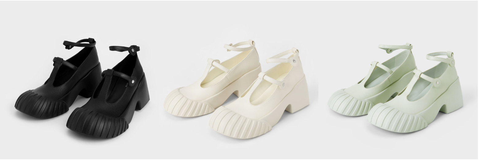 charlse&keith carlisle カーライル　メリージェーン 現実からの逃避”をコンセプトに実用性を重視したCHARLES & KEITH