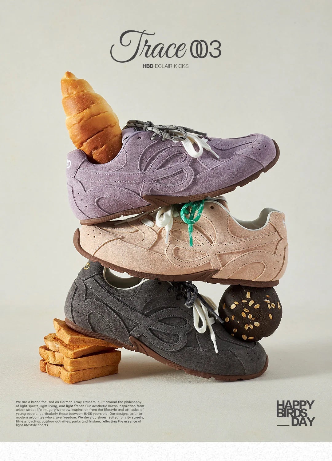 冬の静寂を纏う、「Happy Birds Day（ハッピーバーズデイ）」マット