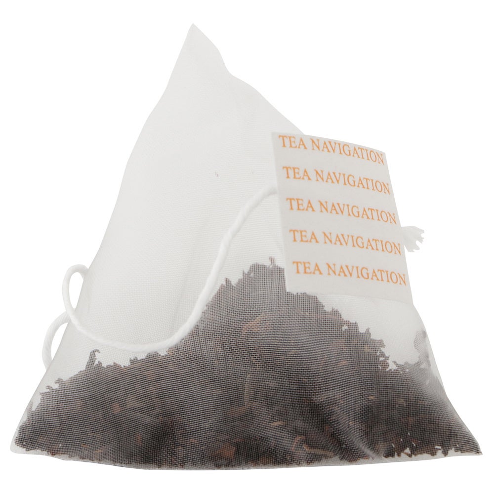 テトラ型ナイロンメッシュのティーバッグを使用