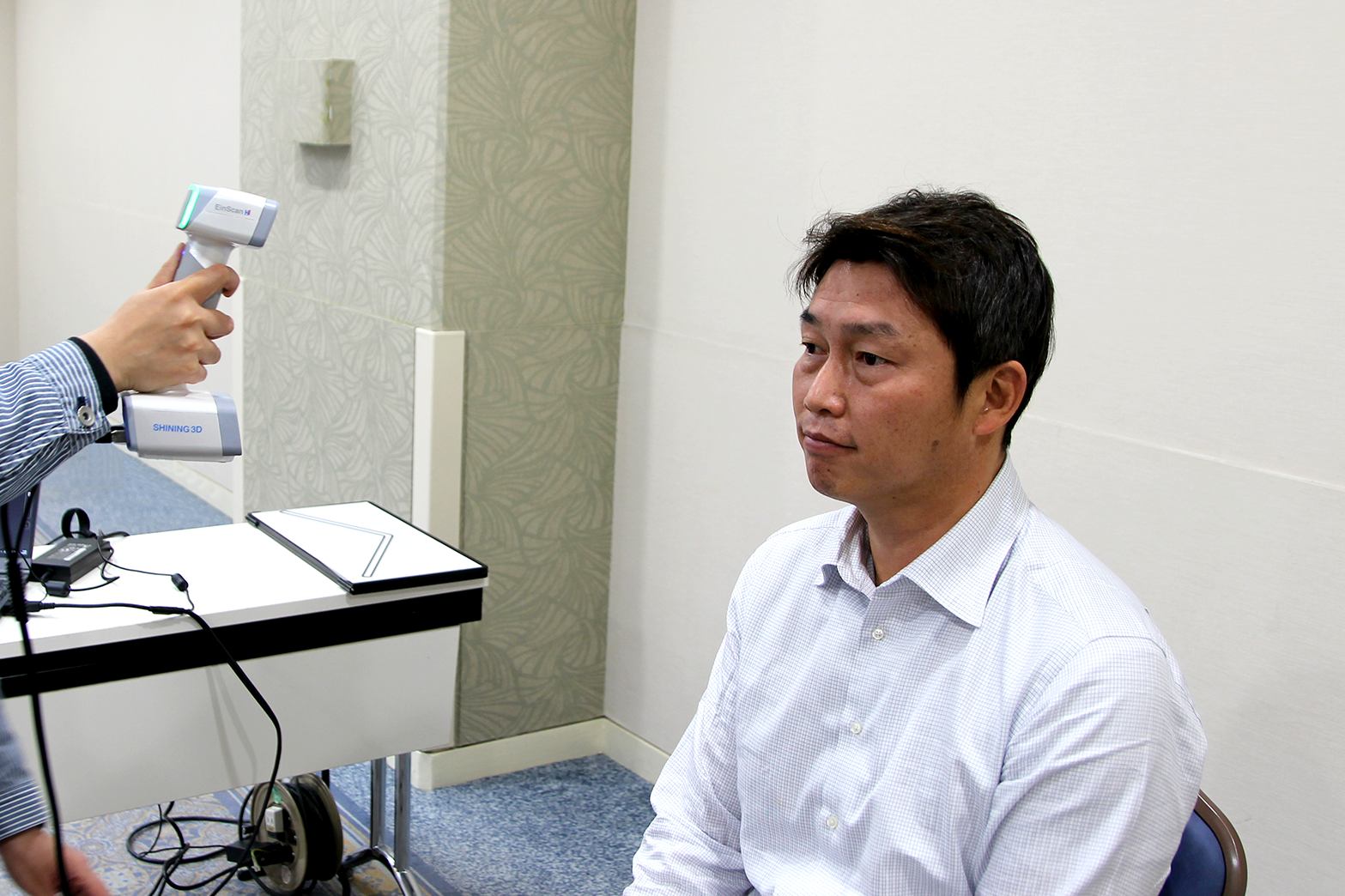 3Dスキャン風景（真顔）