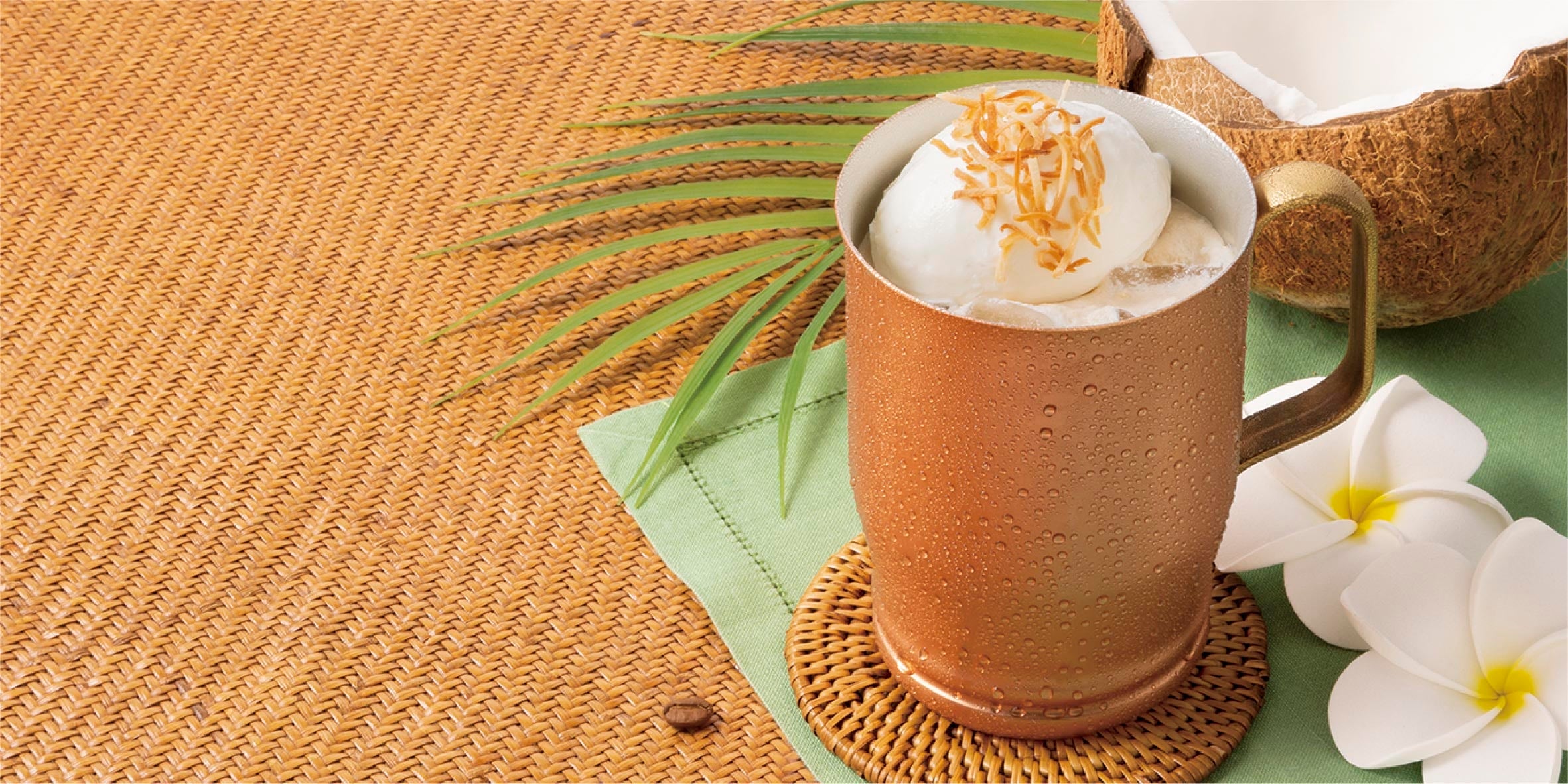 夏にぴったり！上島珈琲店の期間限定メニュー『ココナッツミルク珈琲