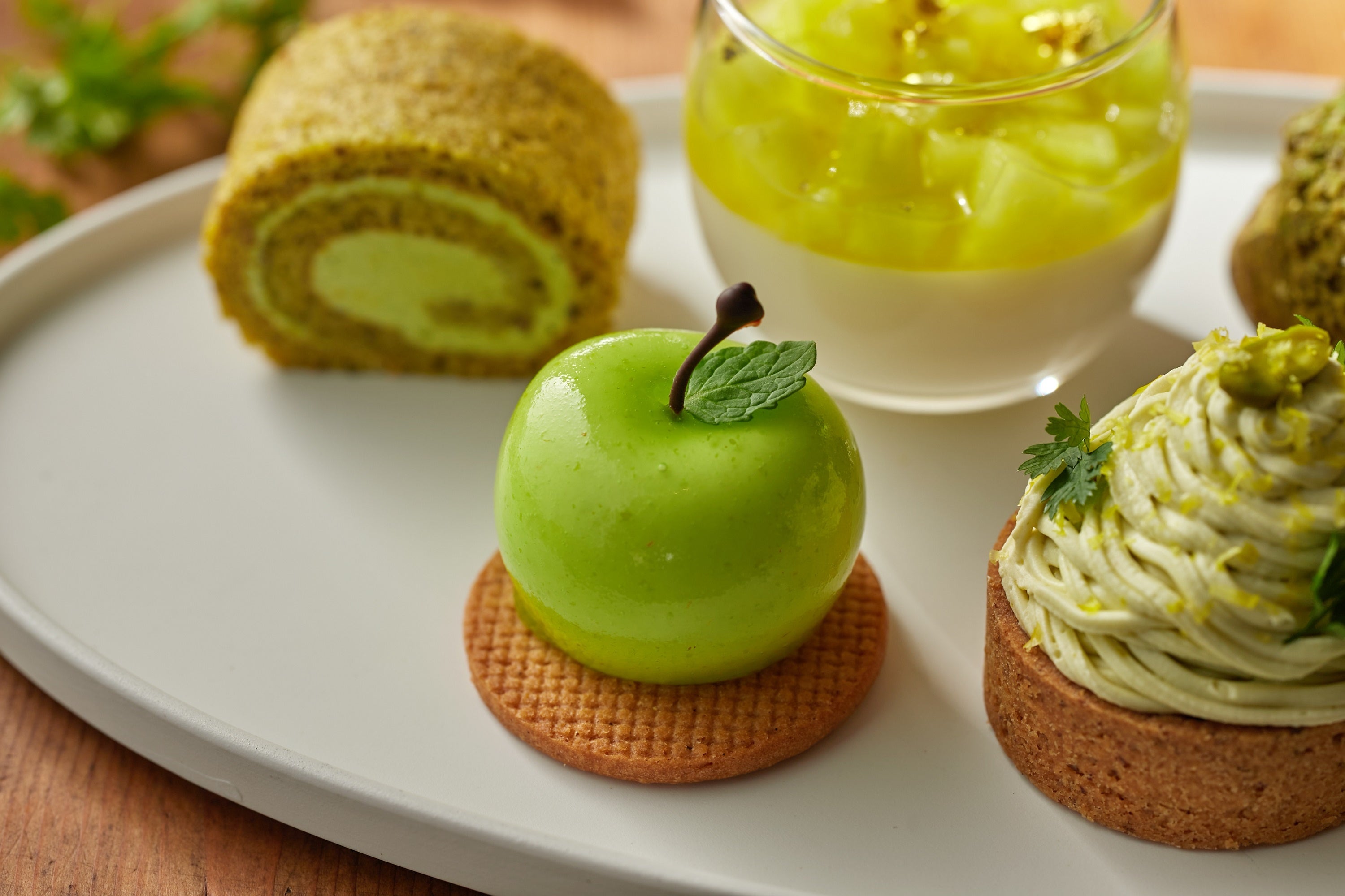 青りんごムース