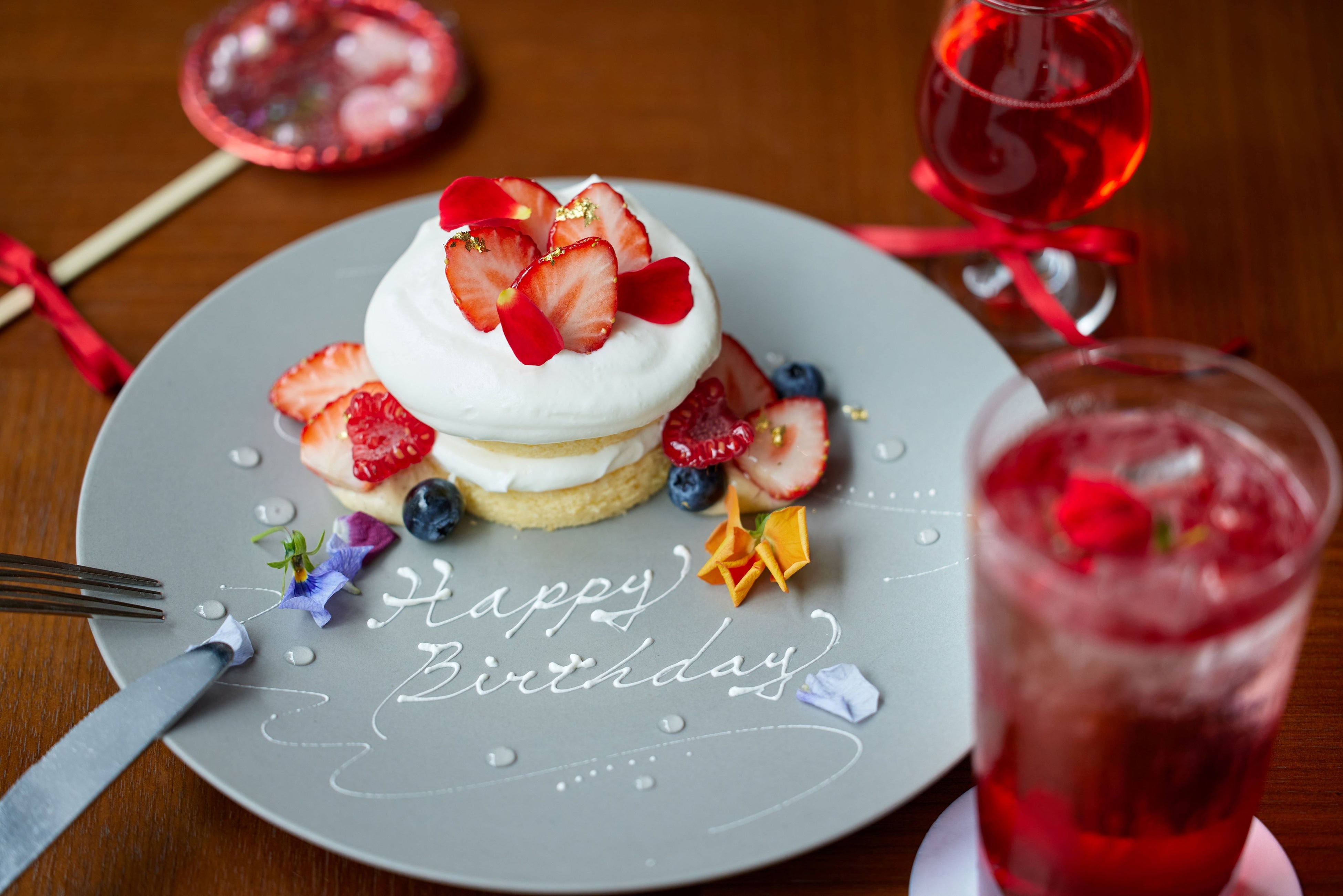 「推しと楽しむケーキセットプラン」