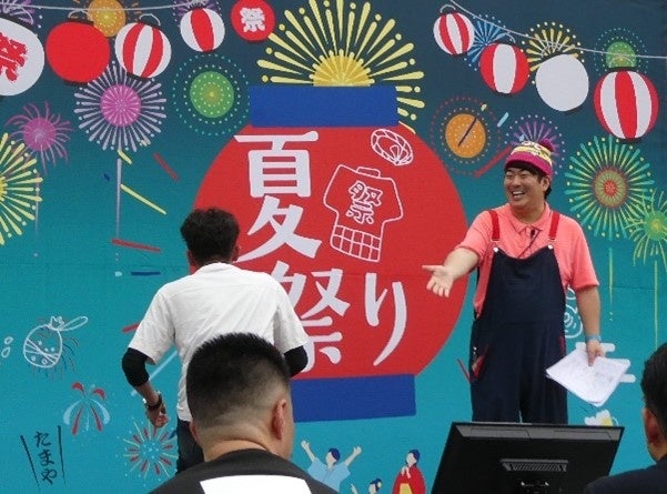 ステージを盛り上げてくださったGO!皆川さん