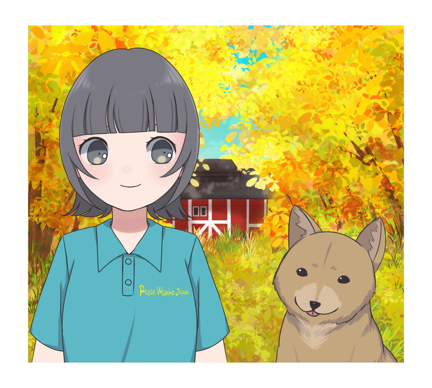 12万円:KawaiiPeaceWankoNFTー神石高原町保護犬コレクション2022(12月23日リリース)