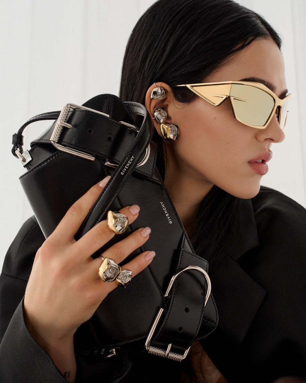 GIVENCHY GLAMOUR　ジバンシィグラマー　ジャケット　１３号 中古・古着通販】GIVENCHY (ジバンシィ) 総柄ボンバージャケット