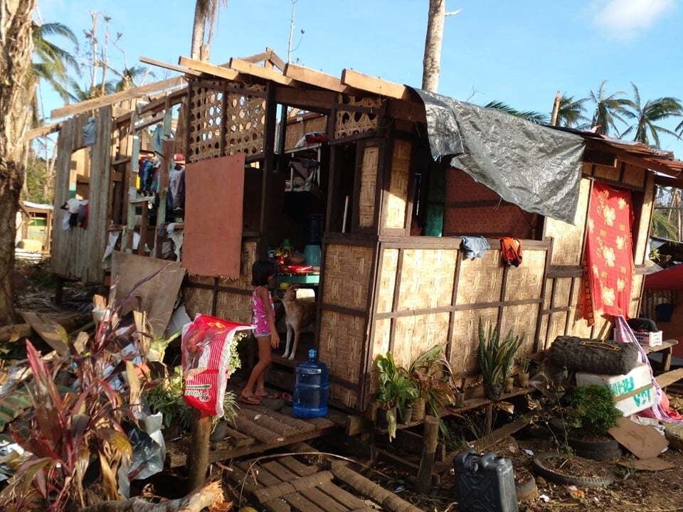 シャルガオ（シアルガオ）島の被災状況 (C)KPACIO・FTCJ