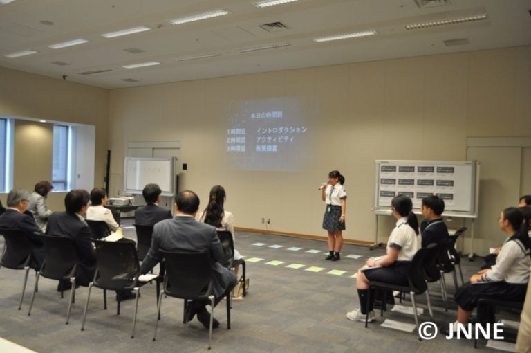 2019年当時の院内集会の様子 (C)JNNE