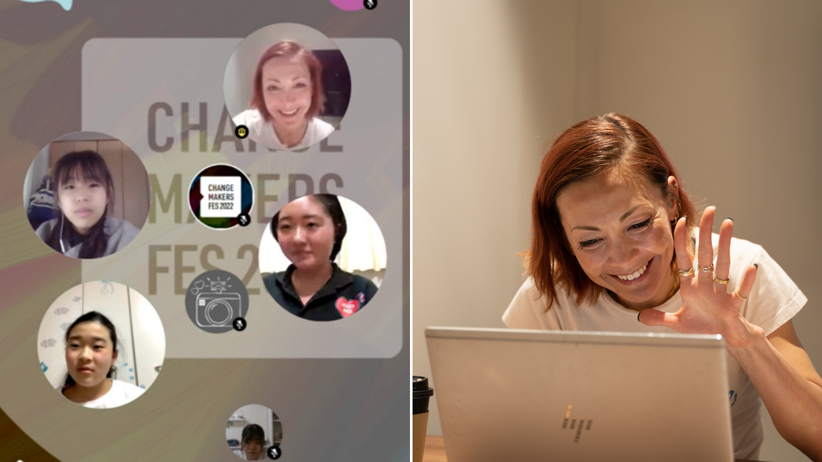 ディスカッションへのゲスト飛び入り参加の様子　(C)FTCJ