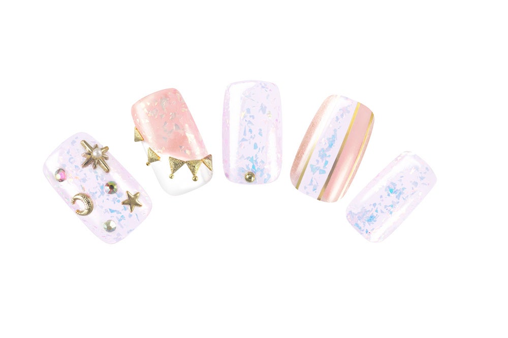 パラドゥ  ミニネイル　CL02 トゥインクルマジック(仕上がりイメージ)