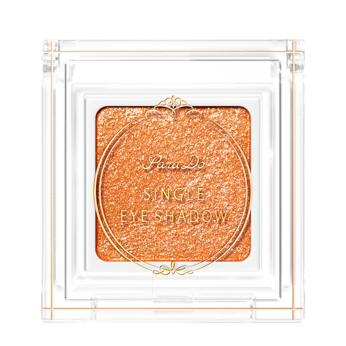パラドゥ　シングルアイシャドウ　OR01 透けラメオレンジ2