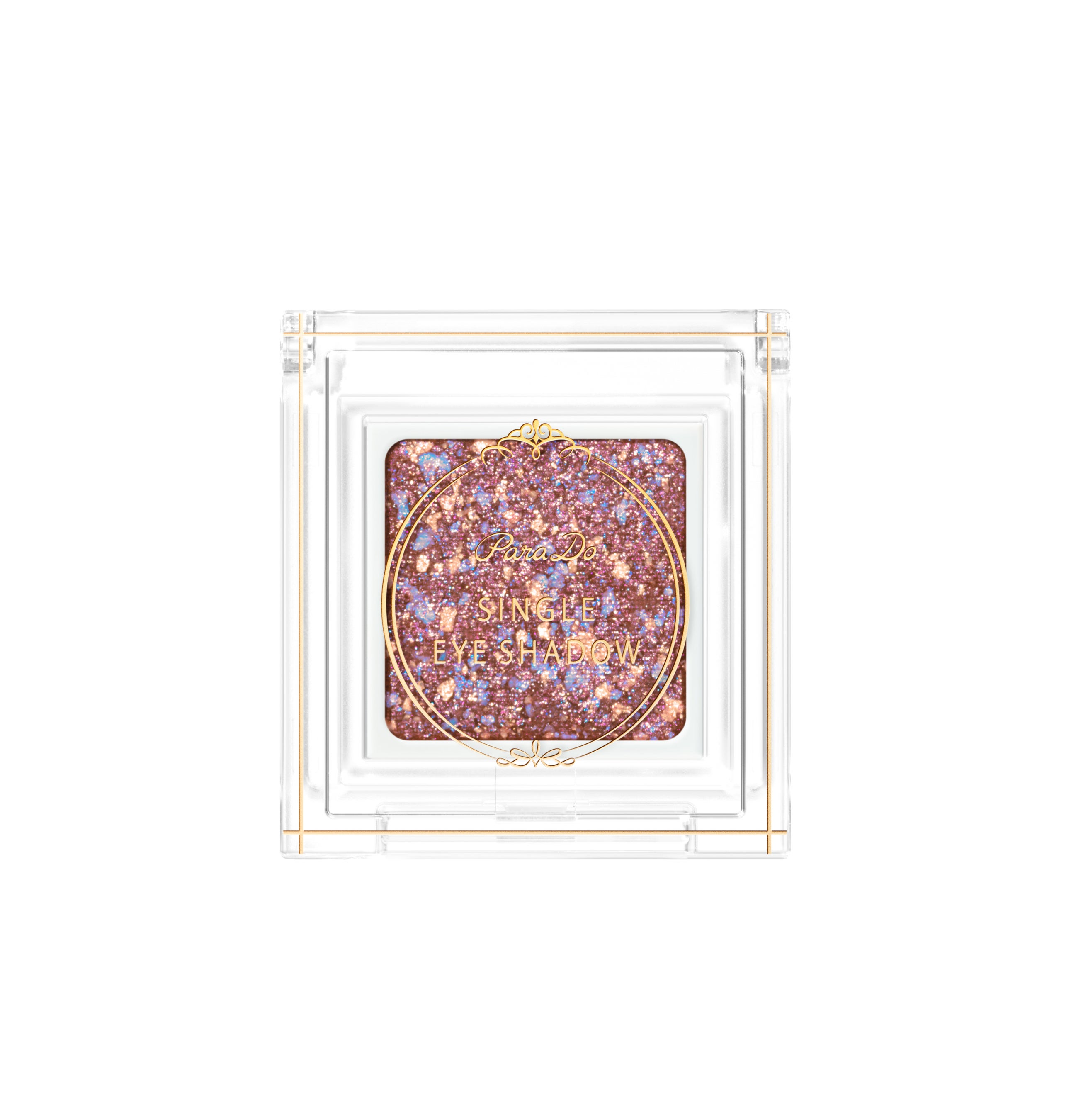 パラドゥ　シングルアイシャドウ ＜WN01 プリズムバーガンディ＞（フタ閉じ）