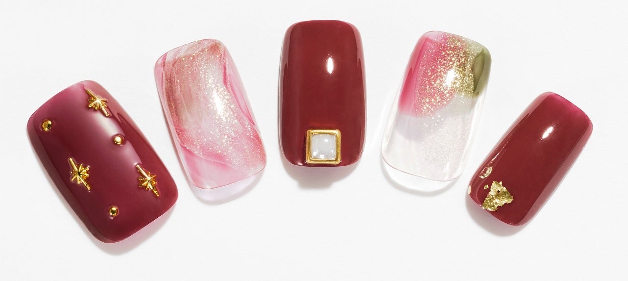 パラドゥ　ミニネイル＜RD12 ギャラクシー マジック＞（アート例）