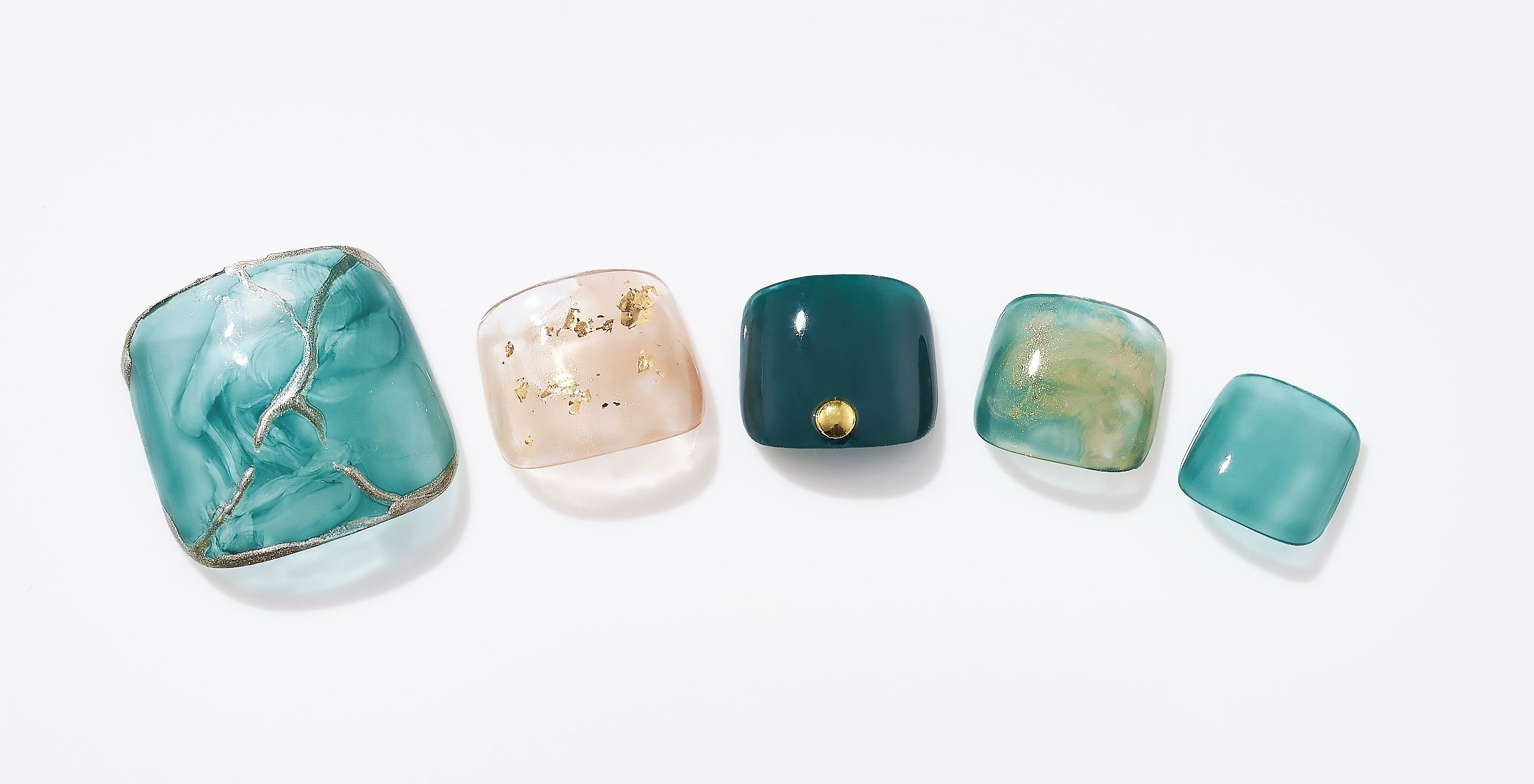 パラドゥ　ミニネイル＜GN06 テネシークーラー＞アート例