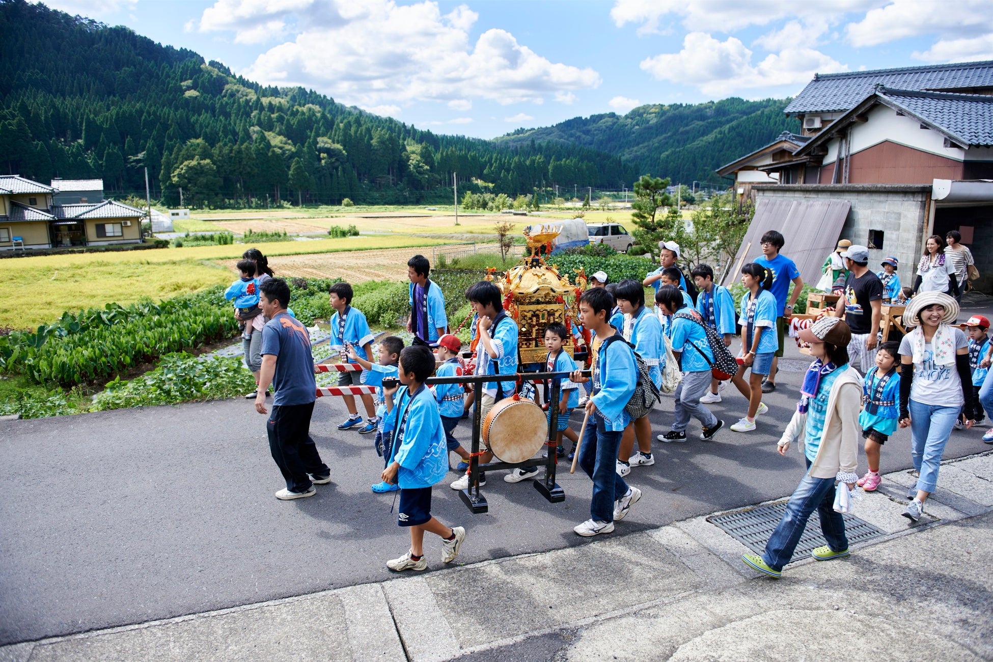 池田町の風景