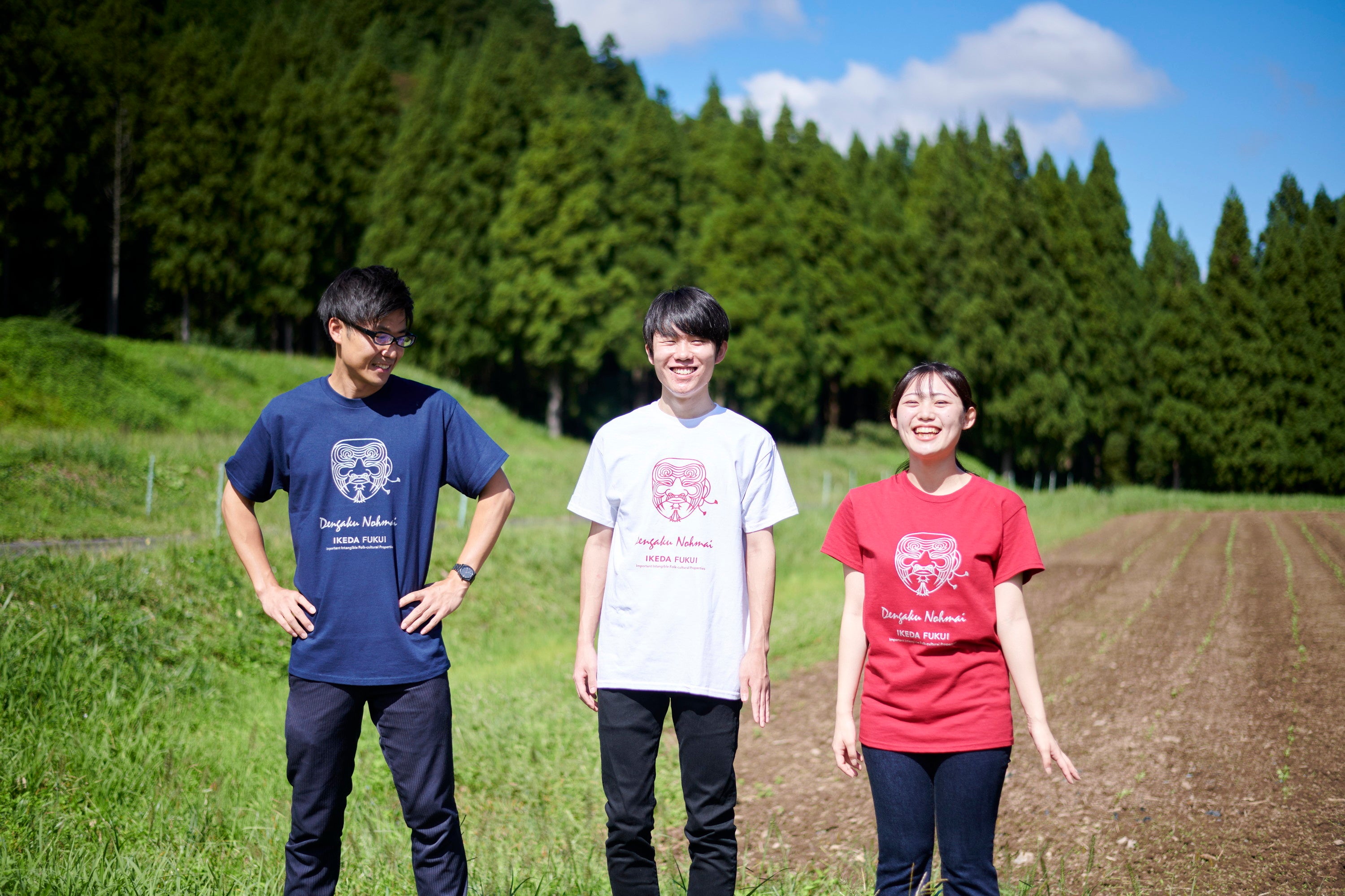 水海の田楽能舞Tシャツ