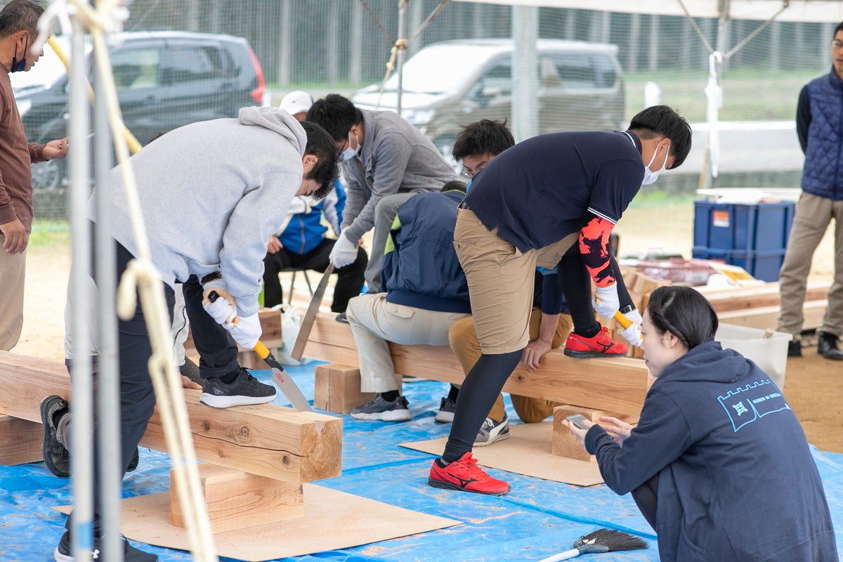 ウッドスポーツ体験コーナー(木ッター)