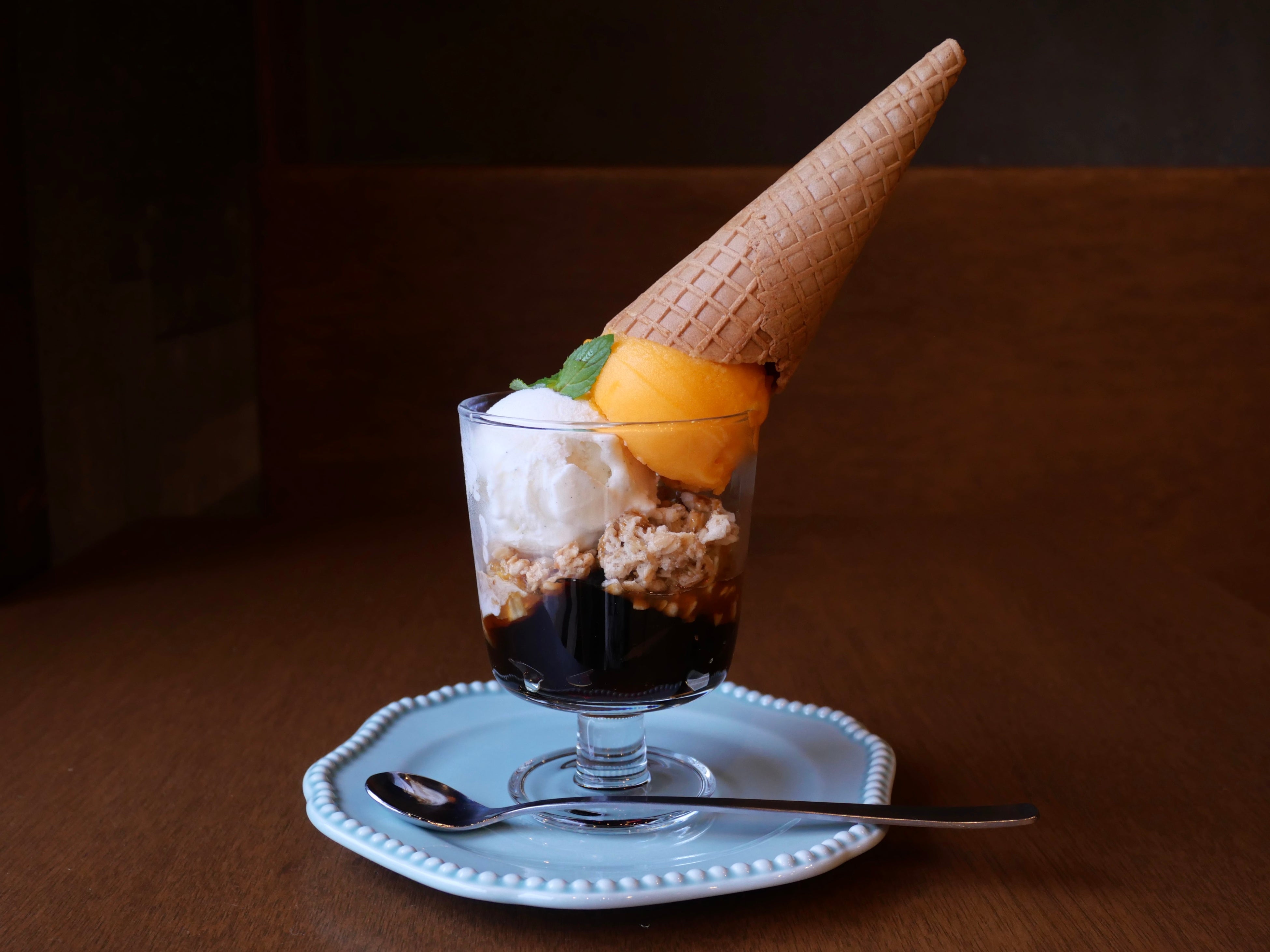 コーヒーゼリーサンデー