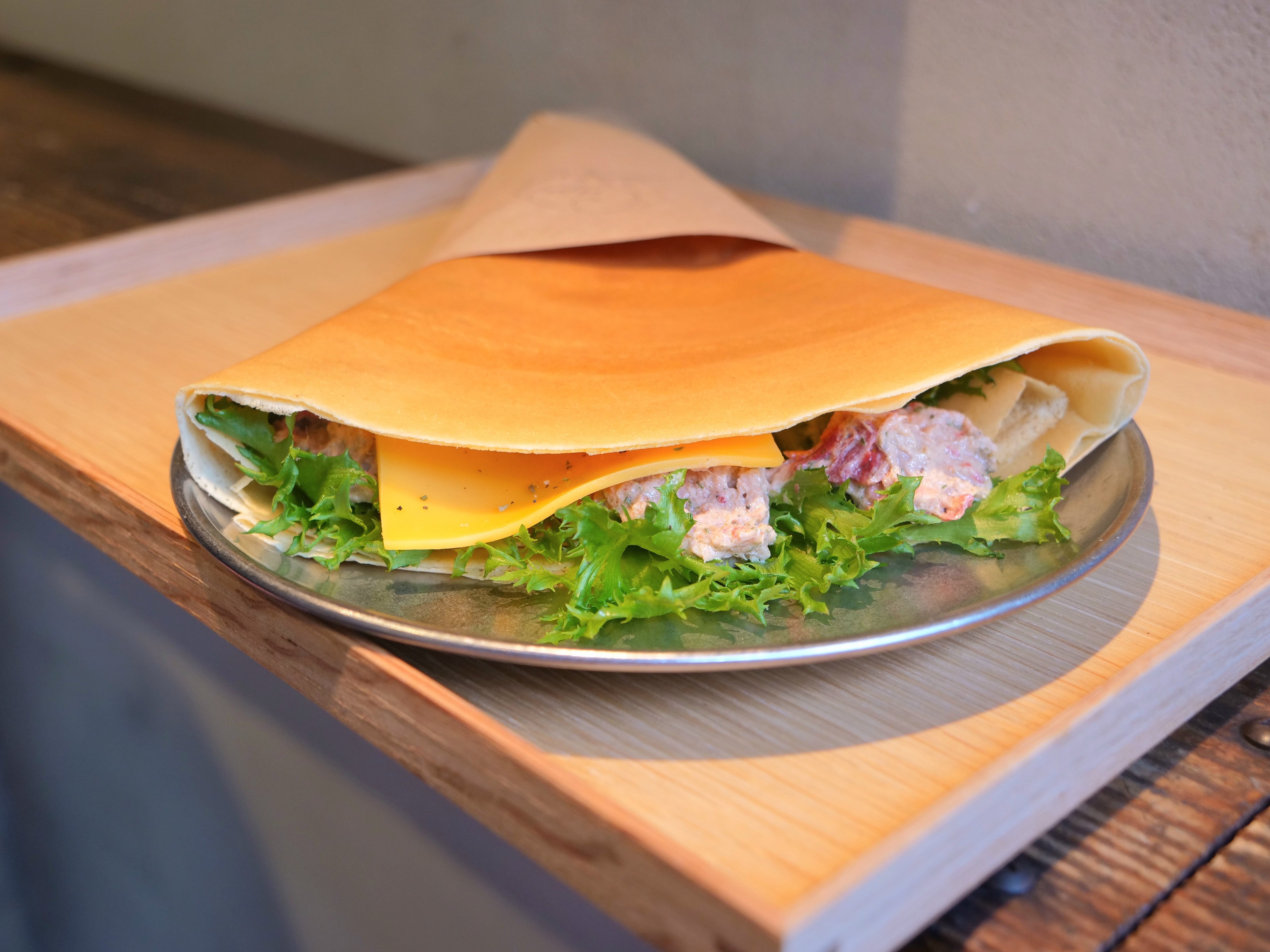 ツナとチェダーチーズ