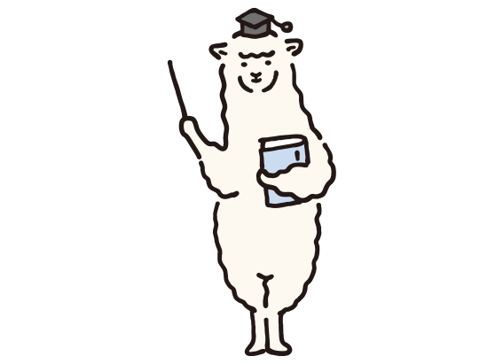 アルポカ公式キャラクター「アルポカちゃん」