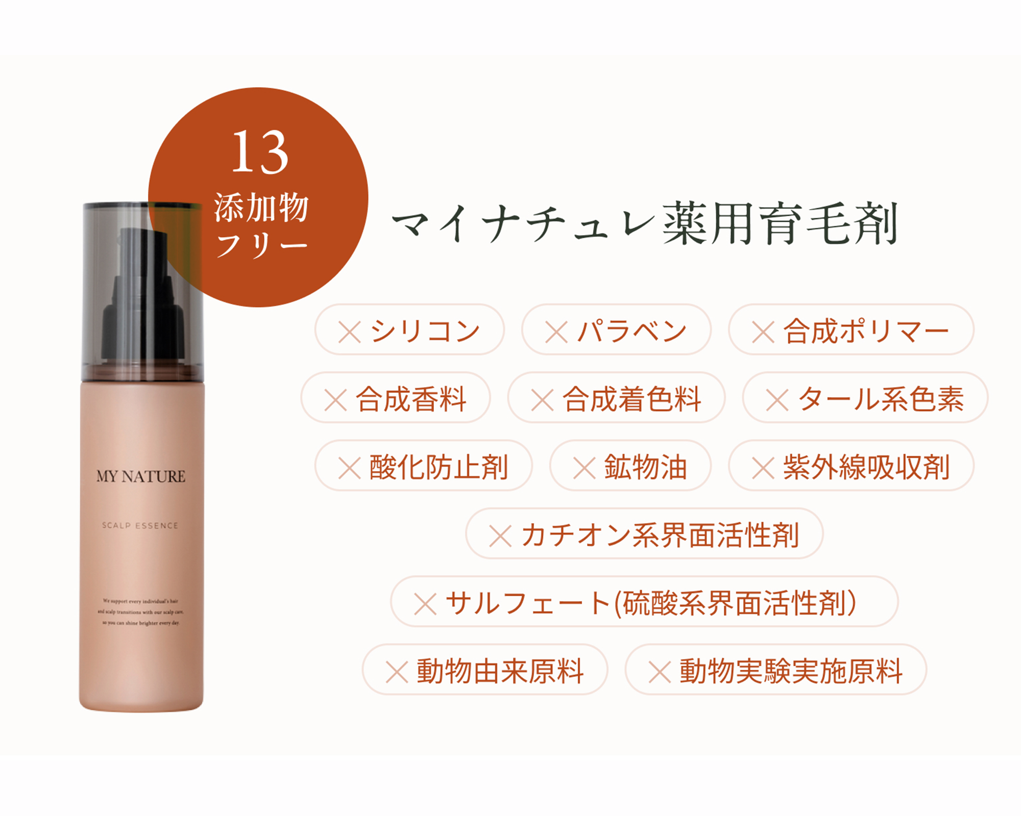 愛され続けて13年目の「マイナチュレ」、“地肌力”を高めること