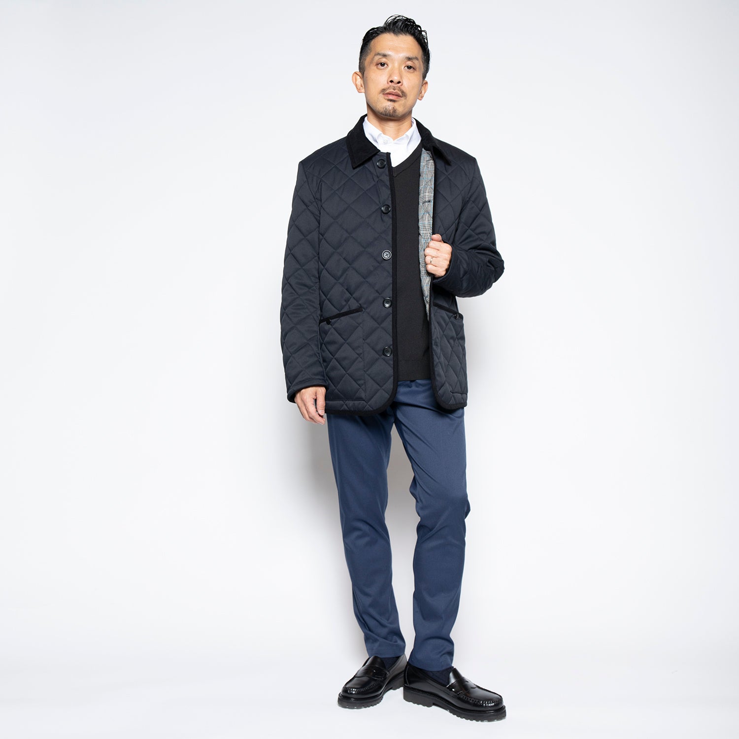 WWS 美品 希少 XL ワークウェアスーツ メンズ WWS×国際開発センター グローバルスーツ ジャケット （ダーク