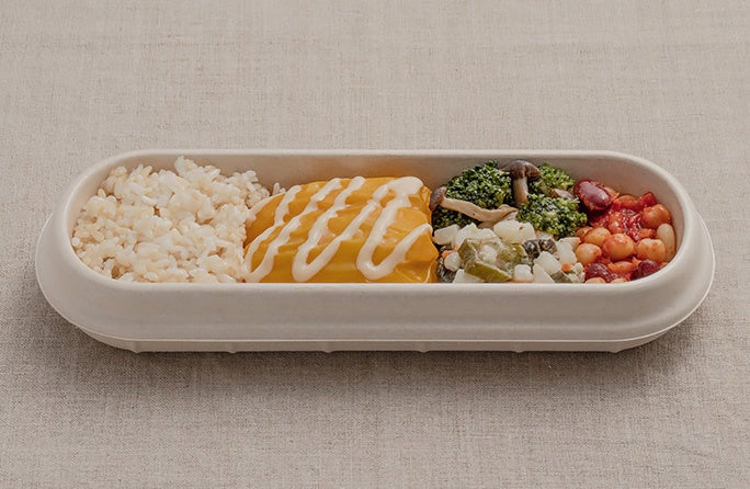 パプリカのさば詰め・チーズソース