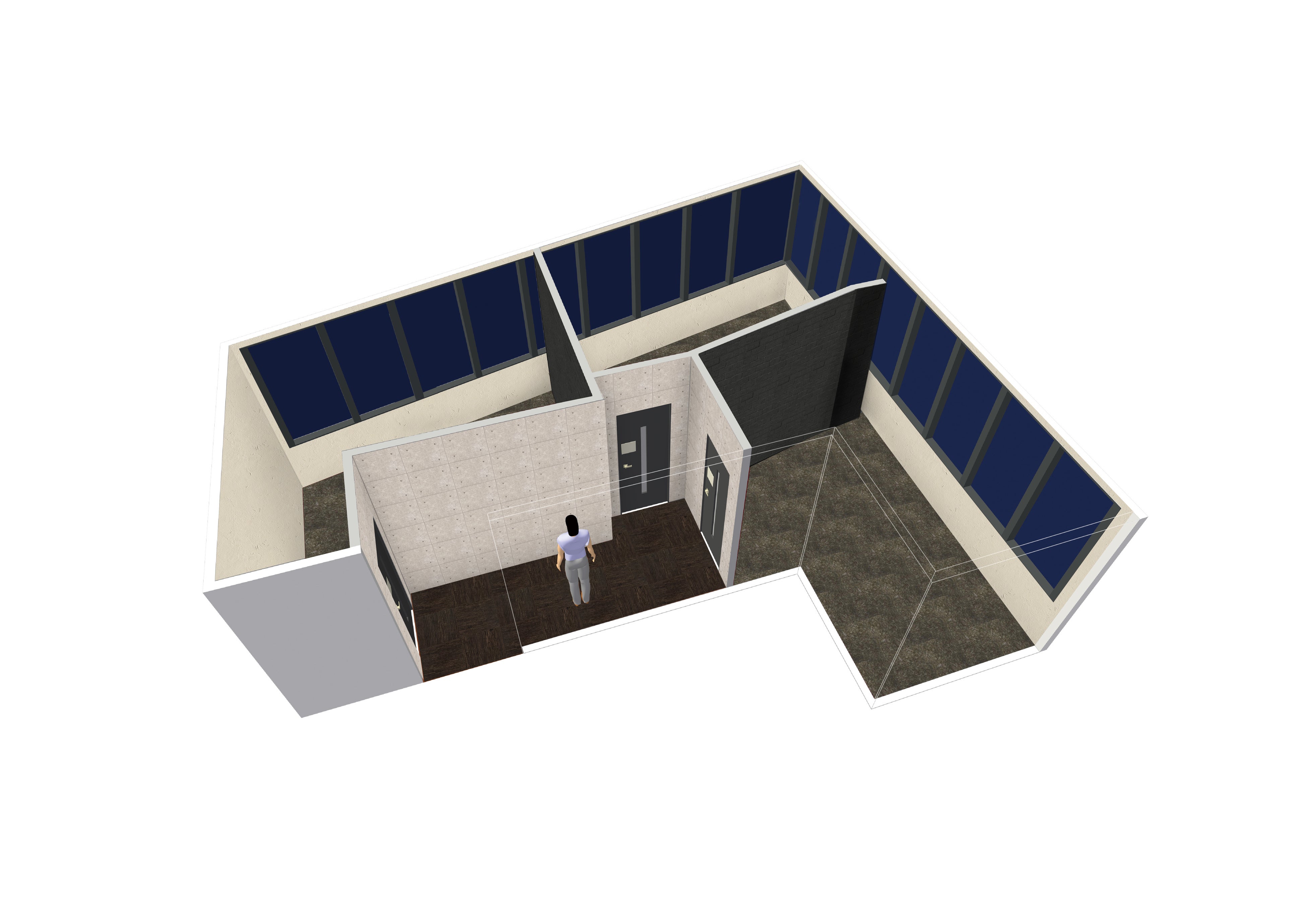 全室完全個室の無人ジム