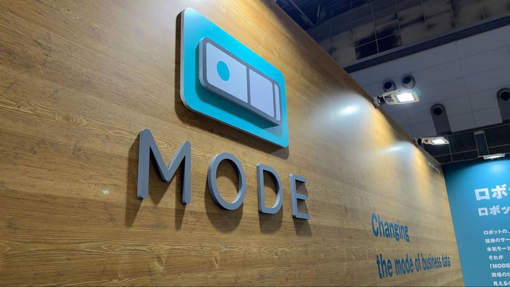 【MODEブースの様子】