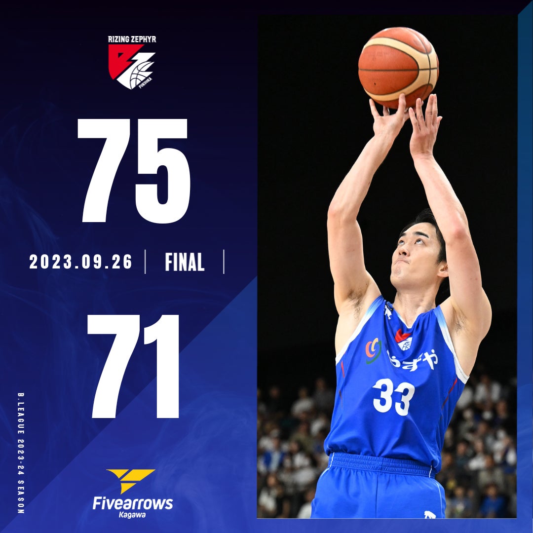 福岡、プレシーズンゲームで香川を逆転勝利! 福岡、プレシーズンゲームで香川を逆転勝利!