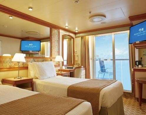 海側バルコニー