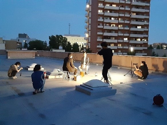 第２弾「おせんちゃ」撮影風景