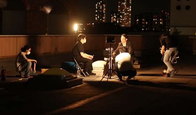 第３弾「おせんちゃ」撮影風景