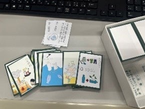 環境問題をテーマにした手作りカルタ