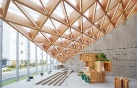 まちの防災拠点にもなっている大東建託ルーフラッグ賃貸住宅 未来展示場