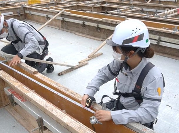 女性施工管理職（イメージ）