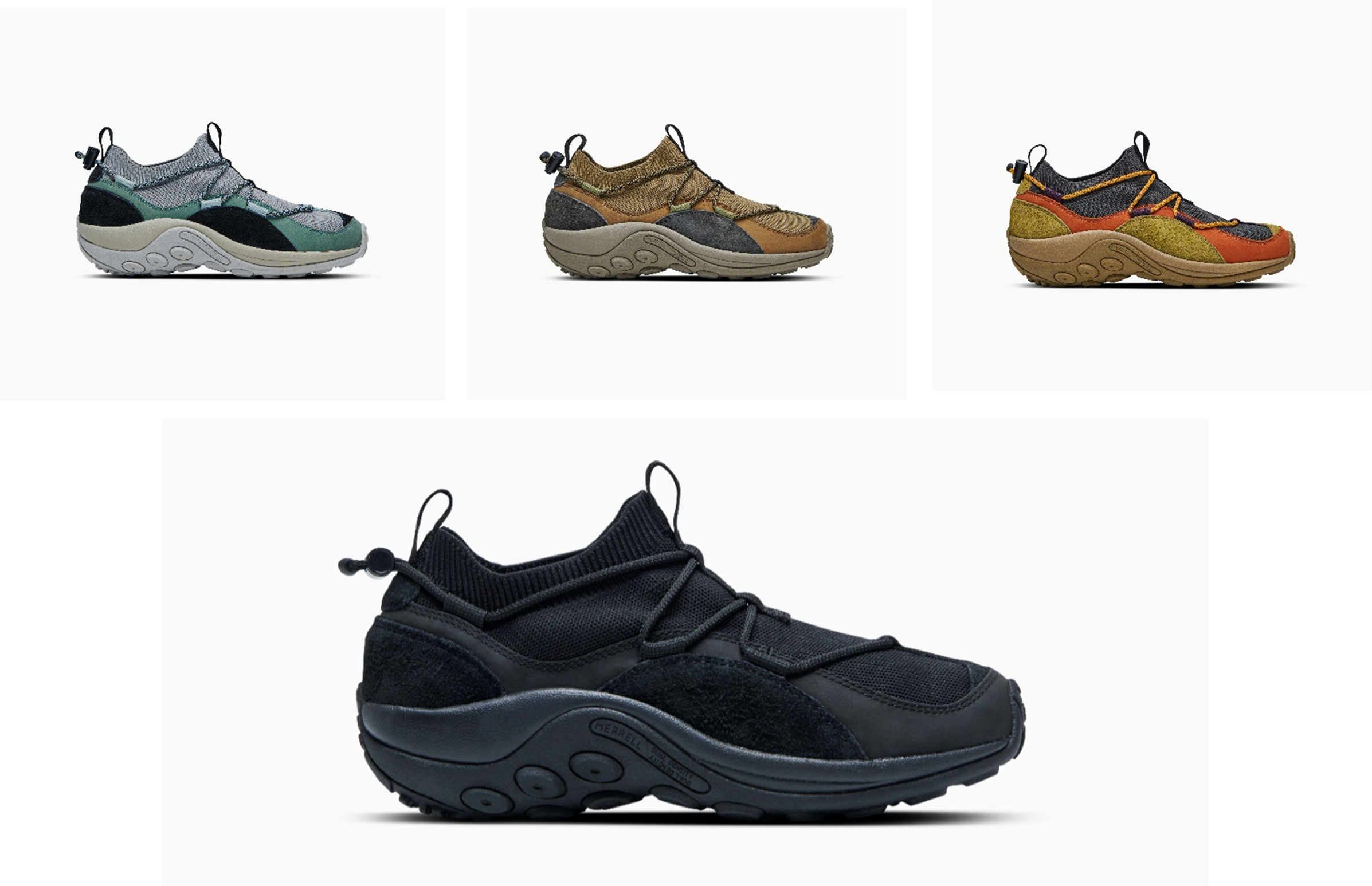 MERRELLのブランドアイコン「JUNGLE MOC」が大胆なアップデートで