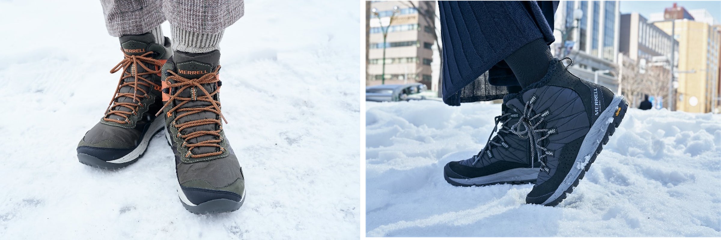 MERRELLのWINTER SNEAKERシリーズ「NOVA SNEAKER BOOT & MOC」「ANTORA MERRELLのWINTER SNEAKERシリーズ「NOVA SNEAKER BOOT & MOC」「ANTORA