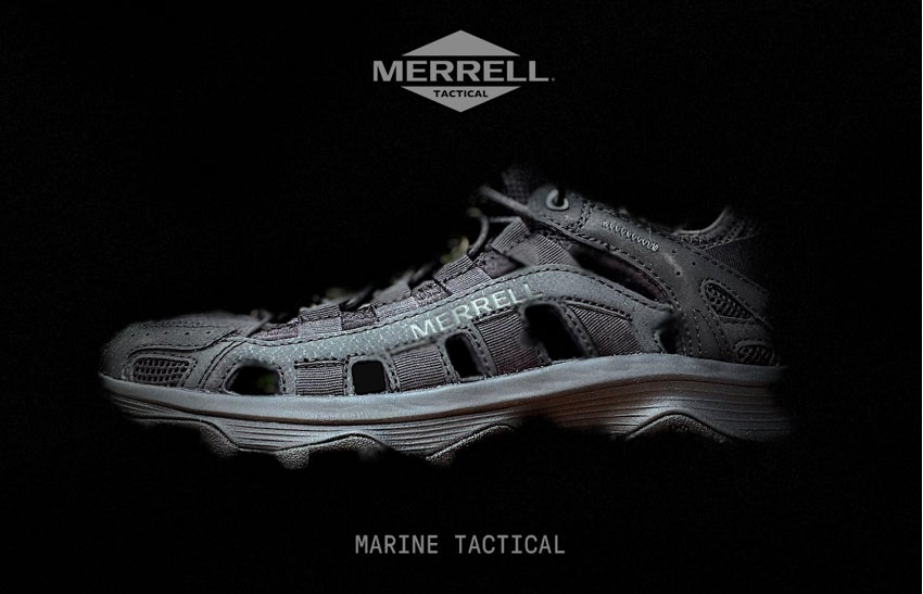 メレルマリンタクティカル 陸・海の両環境で活躍する機能設計を付加した「MARINE TACTICAL