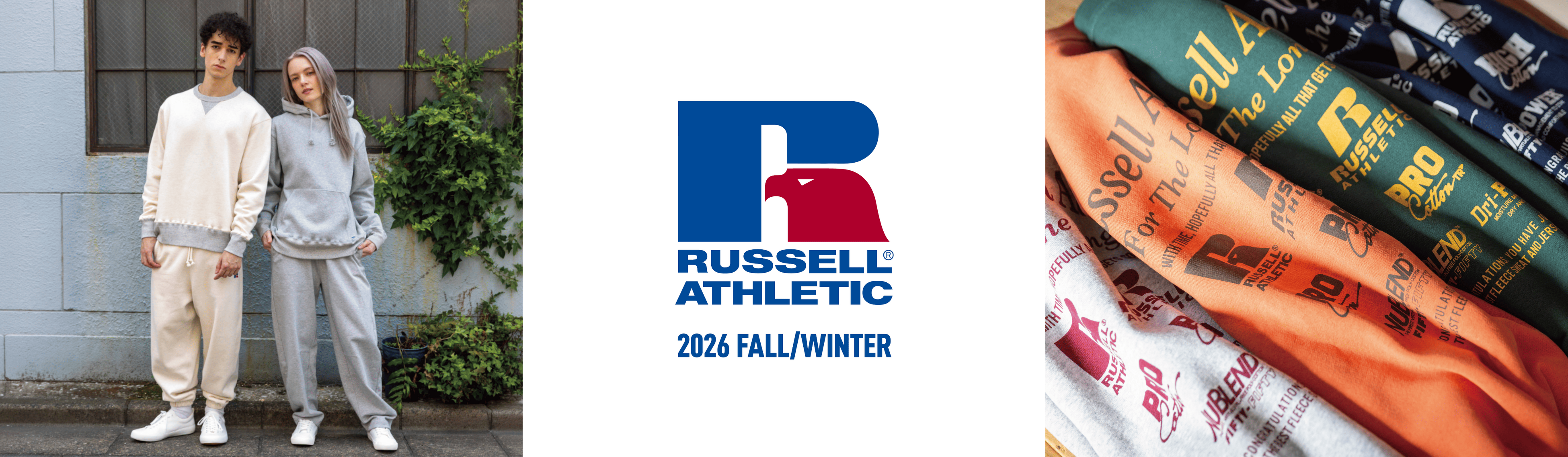 「秋といえば、ラッセルアスレチックのスウェット」Russell Athletic POP-UP EVENTをスーパースポーツゼビオ 川崎ルフロン店にて開催