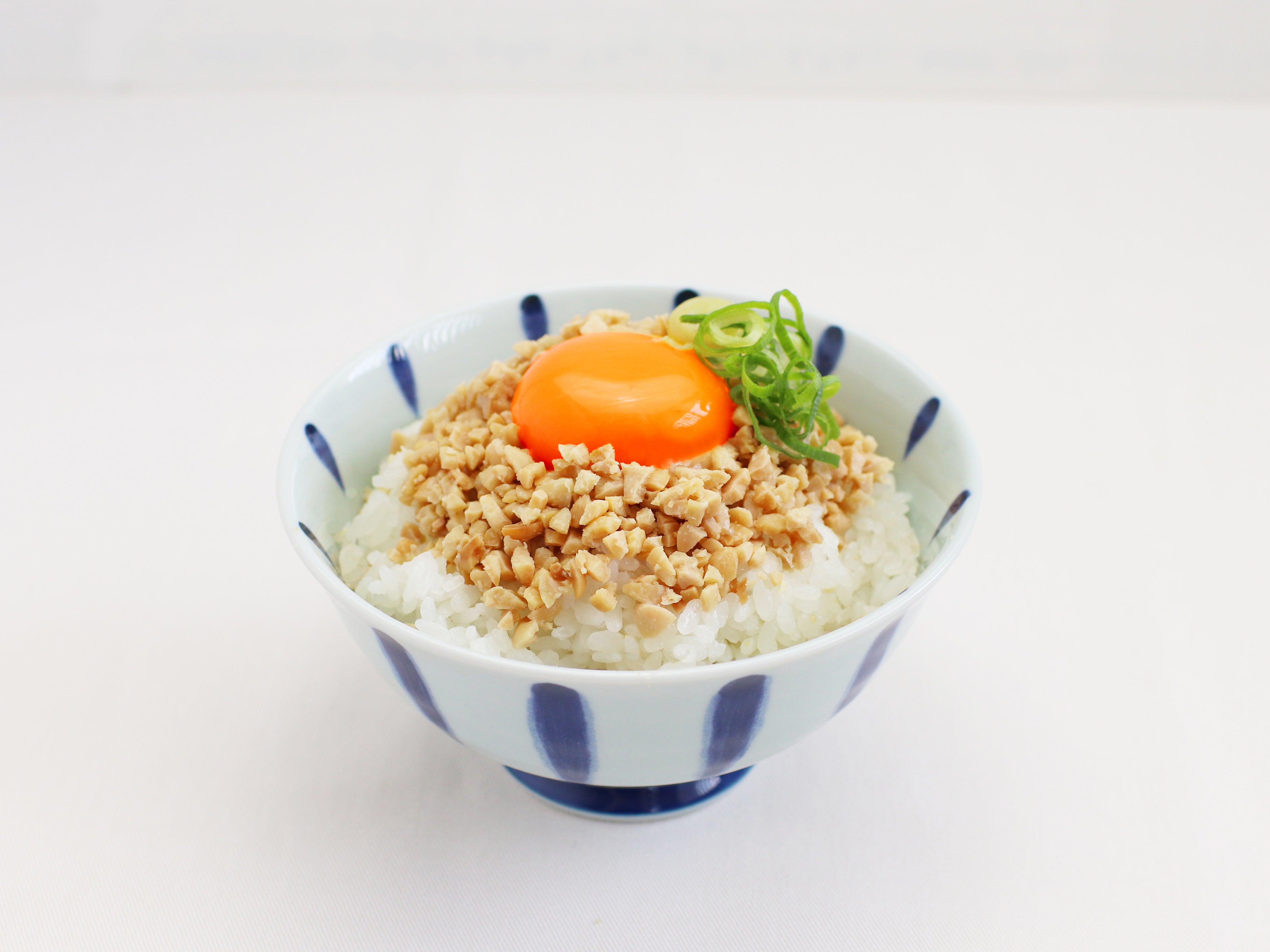 ひきわり蒸し大豆のほぼほぼ納豆ごはん