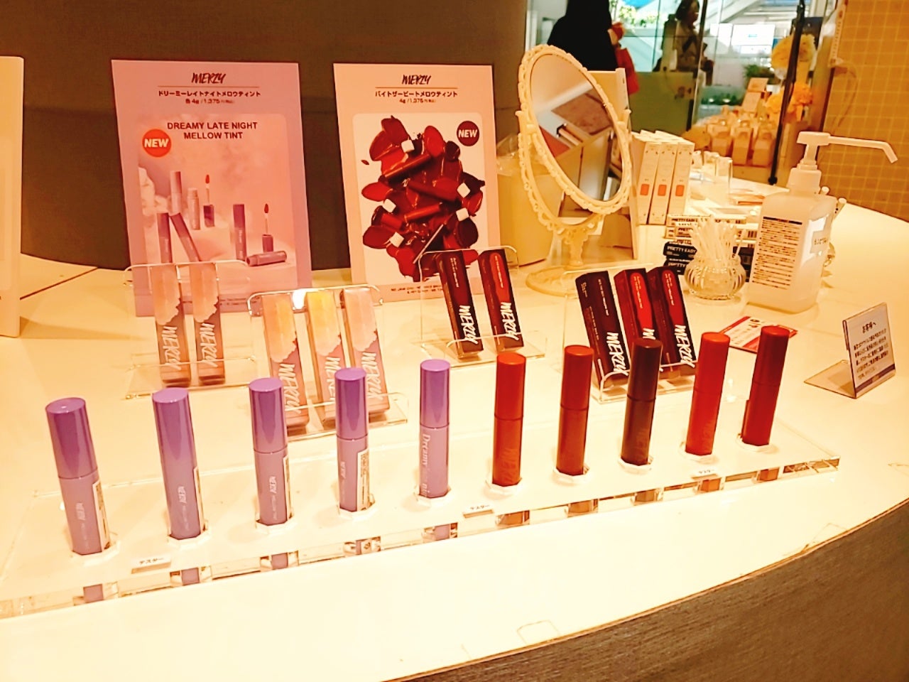 「韓国コスメPOP-UP SHOP」展開の様子