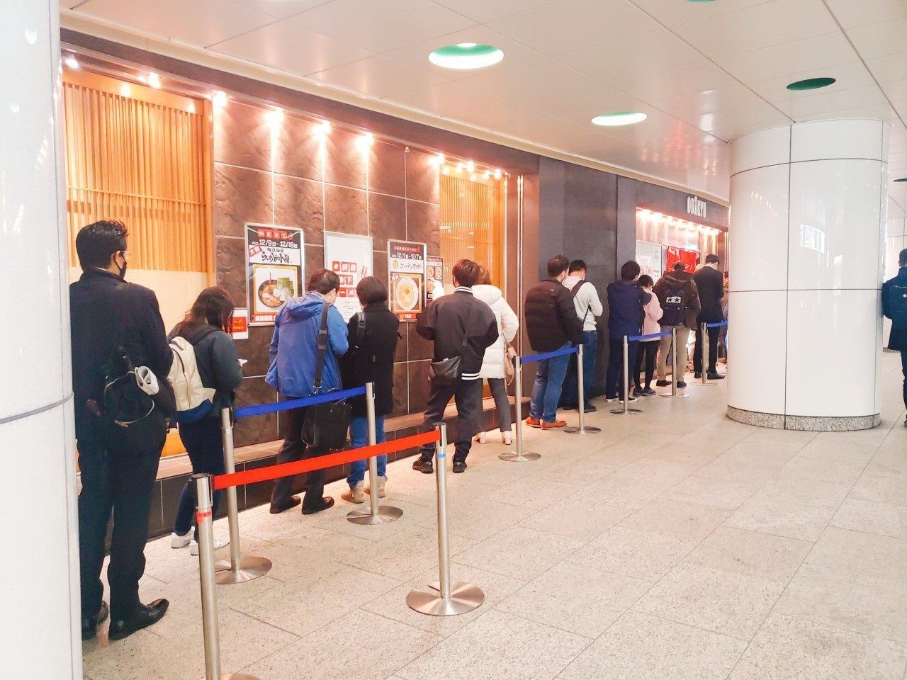 行列をなす人気ぶり