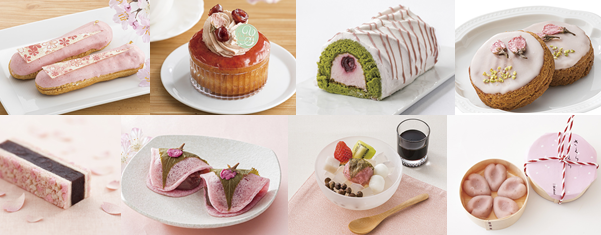 「春のフードフェス」にて桜スイーツを展開