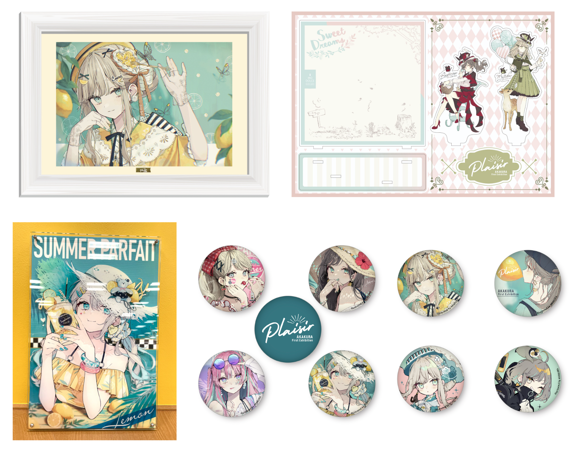赤倉 個展 レイヤードグラフ『レモン』 pixiv WAEN GALLERY