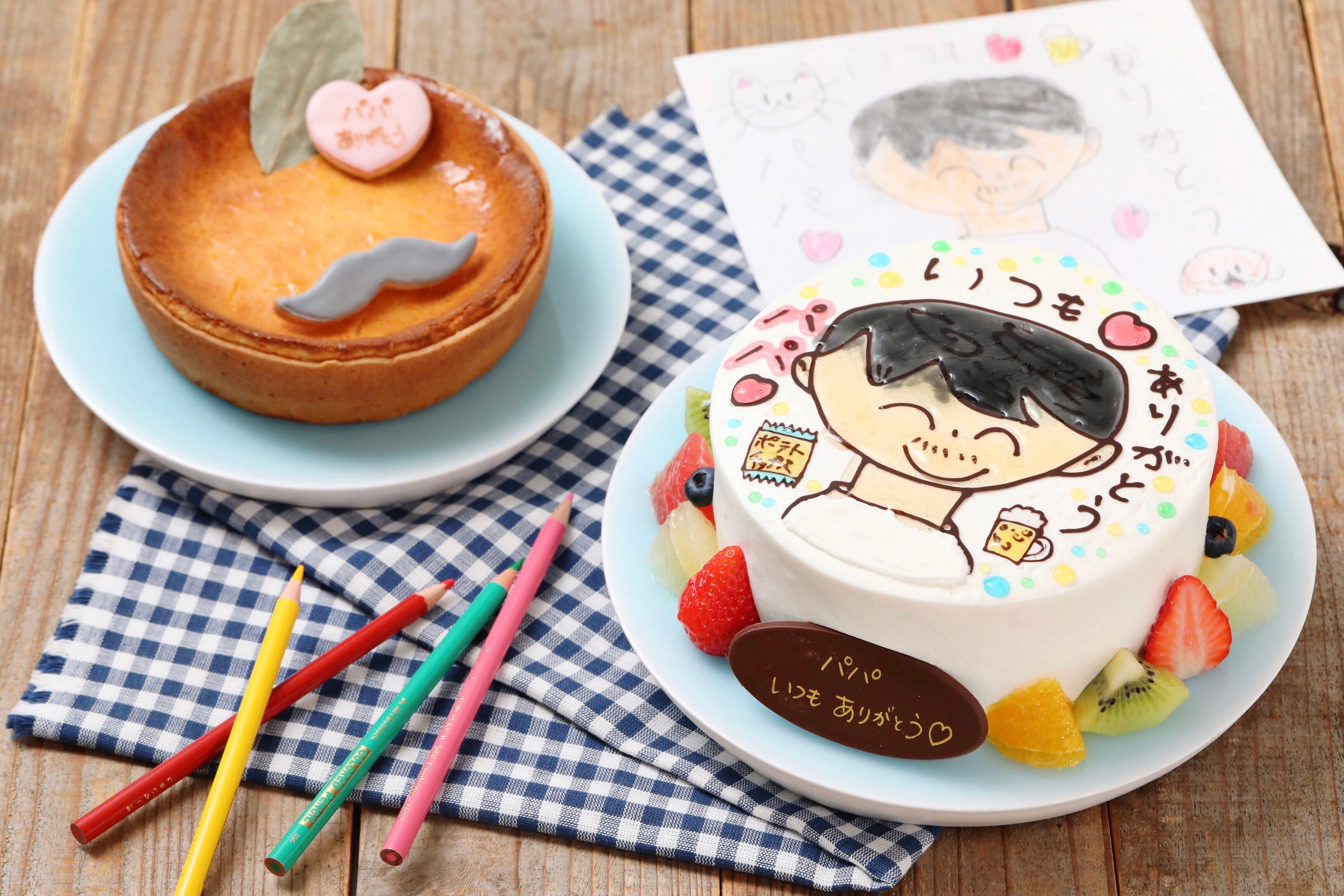バースデーケーキの絵 木星人の絵たち デザートの絵 木星人の絵たち - メルカリ