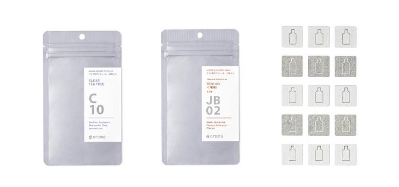 オープン記念プレゼントの 「@aromaマスク用アロマシール」