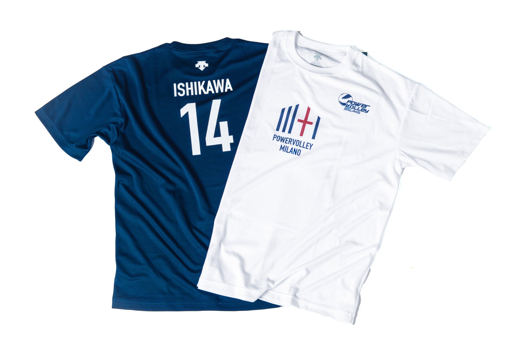 デサント×石川祐希選手コラボレーション企画「パワーバレー・ミラノ 日本限定オフィシャルTシャツ」発売決定!